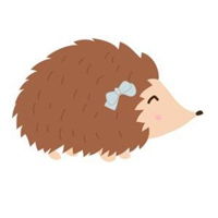 刺猬头像卡通图片大全可爱微信头像图片大全