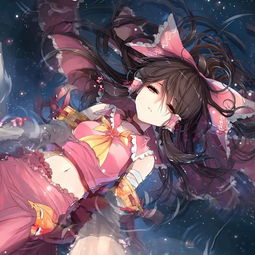 求一个动漫古风女子躺在水里的图