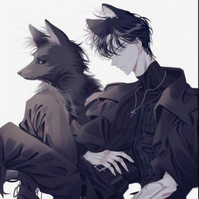 成熟精致动漫男头像世界欠你的温柔,我还你一片情