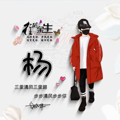 2022最火卡通姓氏头像,可爱情侣百家姓签名头像,你值得拥有