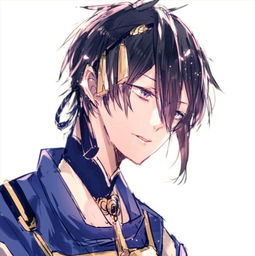 冷酷帅气二次元男生头像男生动漫头像