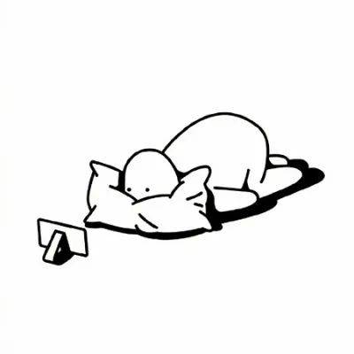 简笔画风格微信头像