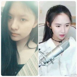 美女主播出名前后对比照网友差距太大,不敢认图