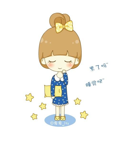 求如下图一系列的卡通女孩头像