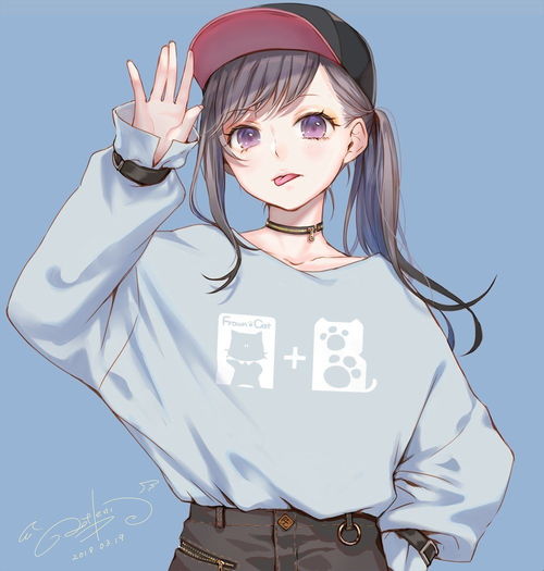动漫少女少女抱熊呆萌少女孩闺蜜头堆糖,美图壁纸兴趣社区