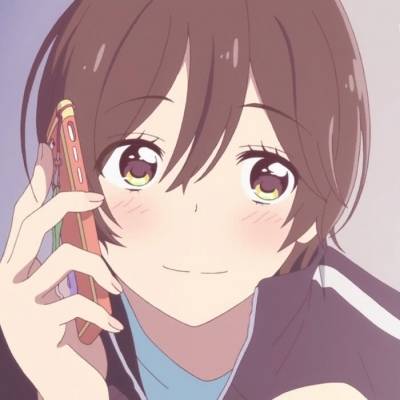 二次元呆萌情头一对简约精致情头一萌一酷