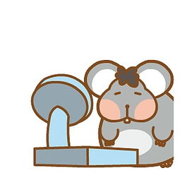 胖胖鼠翔通动漫原创动态表情
