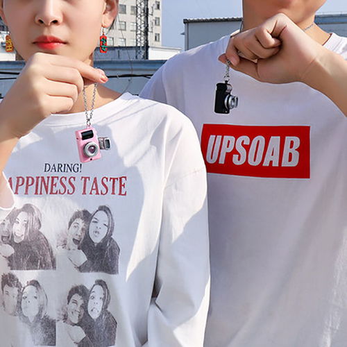 简约创意超萌卡通太空人宇航员公仔吊坠个性欧美嘻哈男女情侣项链