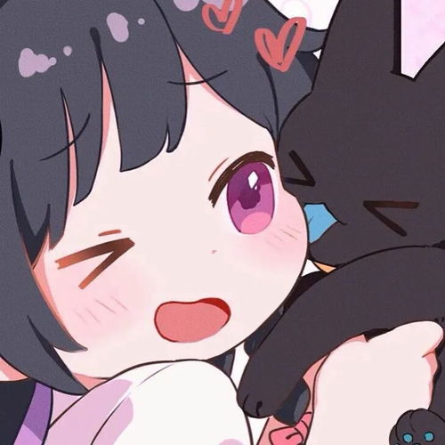 温柔女生动漫头像要把快乐藏起来应付苦日子