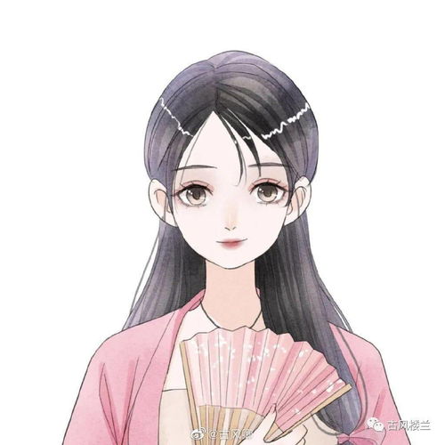 快来领取你的专属古风少女头像