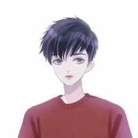 男生头像手绘简约简单大方手绘男生头像