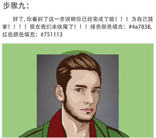 photoshop制作非常酷的动漫效人物头像