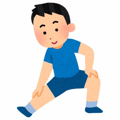做操做早操拉伸打太极锻炼身体课间操赛跑晨练跑步健身锻炼卡通插画免扣素材手绘png21插画运动比赛健身