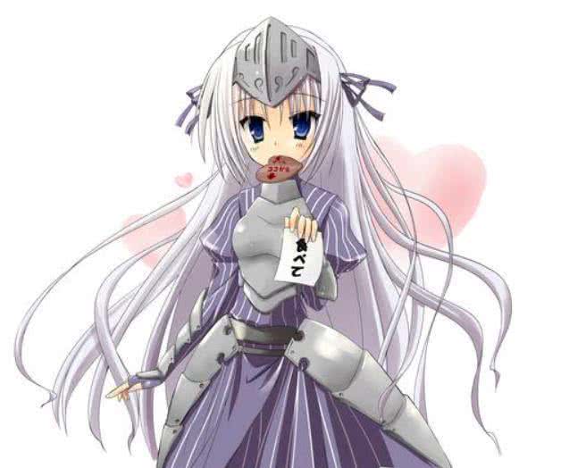 漫迷人均白毛控盘点动漫中的白发美少女,可爱就能为所欲为