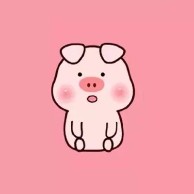 2019猪年卡通情侣头像