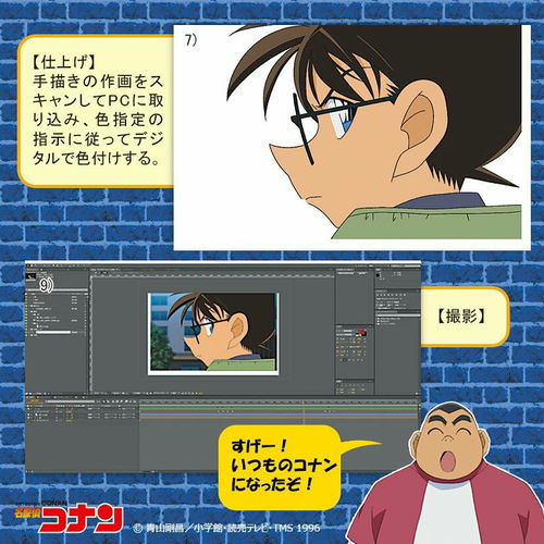 名侦探柯南tv动画制作方法