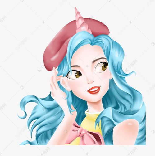 动漫时尚女孩免抠图素材图片免费下载千库网