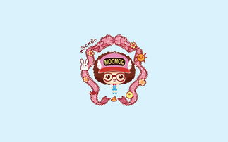 摩丝摩丝经典卡通造型桌面壁纸
