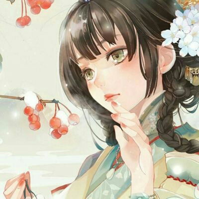 动漫古风少女头像唯美余生不吹温柔风
