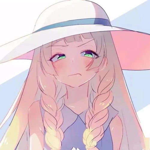 绝美蓝色系动漫头像值得保存