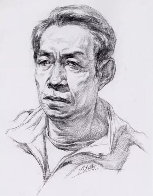 素描头像结构画法,优秀范画和作图步骤这里都有