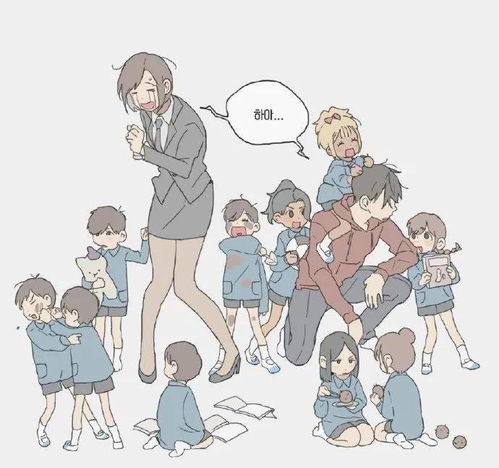 人体动态素材漫画人物角色设计插画作品