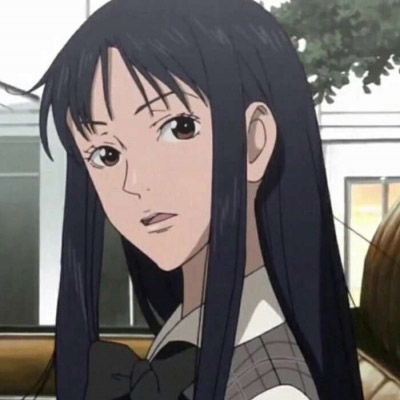 黑白动漫头像丧女二次元很丧很酷的女生头像