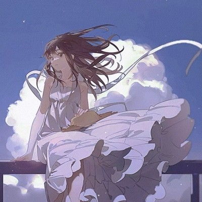 适合夏天换的动漫女头像
