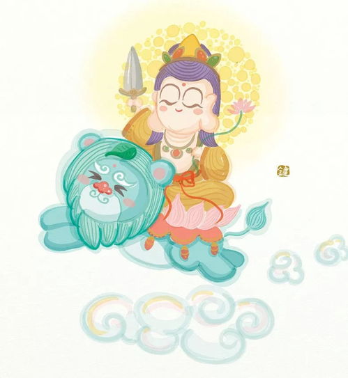 文殊菩萨仗剑逼佛的故事恭迎文殊菩萨圣诞,消灾免难,智慧吉祥