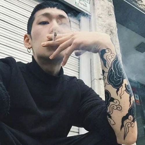 男生纹身头像