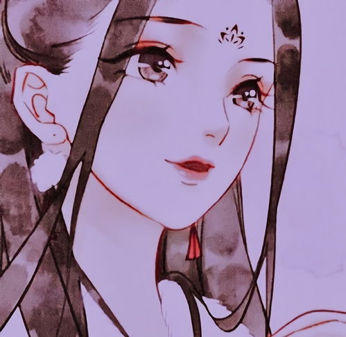 绝美二次元古风女生头像