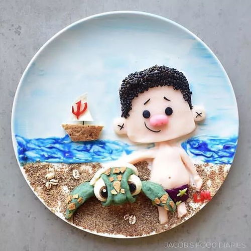 为了哄宝贝吃饭,这位妈妈把早餐做成了漫画