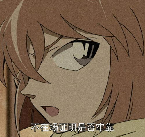 名侦探柯南系列女生头像