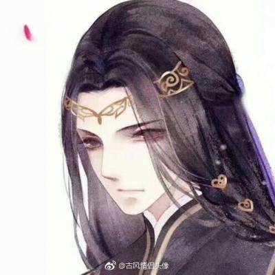 古风动漫情侣头像一对高清图片大全