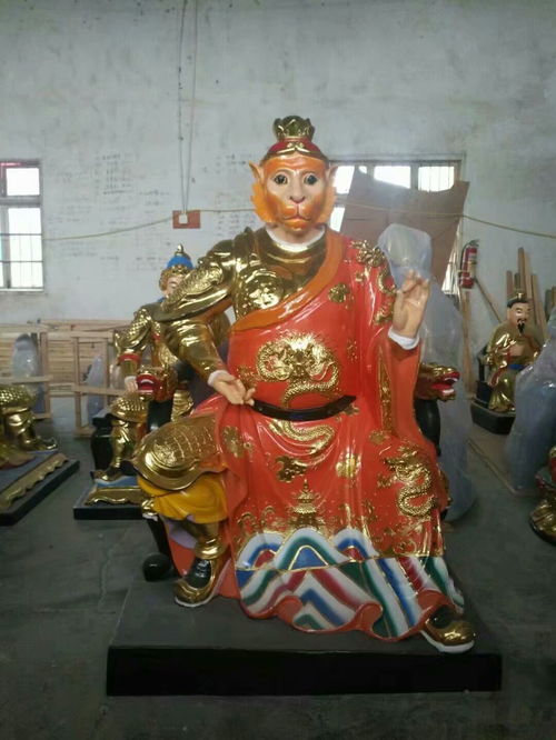 齐天大圣铜佛像厂家佛教齐天大圣佛像电镀齐天大圣佛像辽宁朋利雕塑