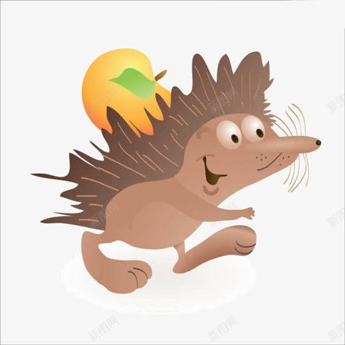 卡通刺猬创意素材刺猬素材