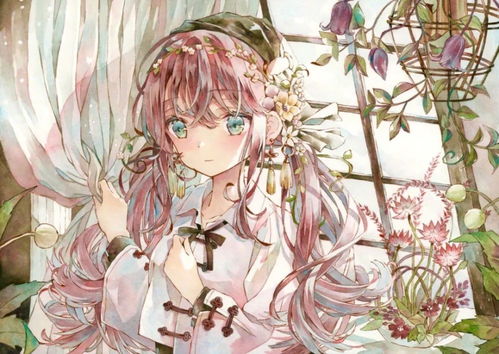 插画师优子铃明媚少女手绘动漫