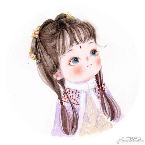萌萌的古风小可爱头像