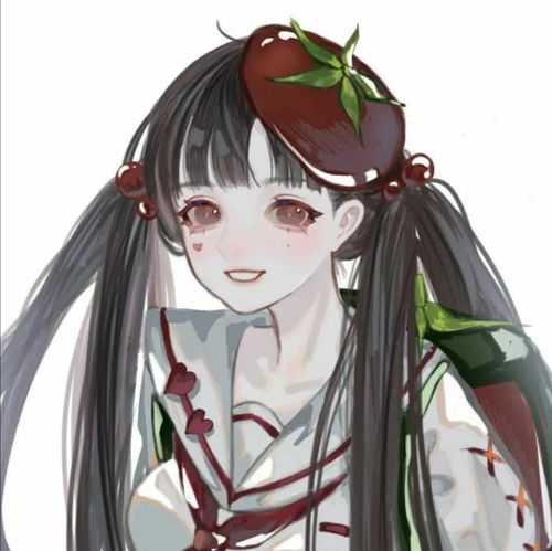 唯美动漫闺蜜头像我的灵魂清澈而明亮宛若清晨的群山