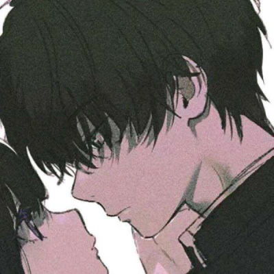 冰菓头像一男一女情侣版冰菓情头一左一右高清好看