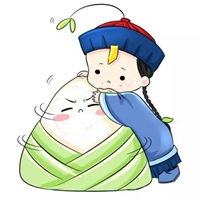 僵尸情侣头像可爱小僵尸情头卡通呆萌一对