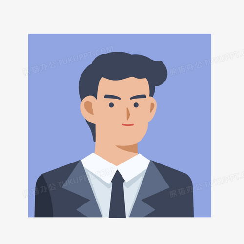 扁平风简约卡通办公商务男头像png图片素材免费下载头像png29522952像素熊猫办公