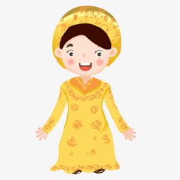手绘开心的美女插画图片素材其他格式下载动漫人物大全