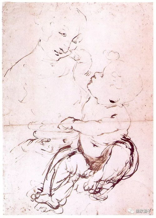 100张达芬奇素描手稿请查收