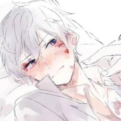 动漫丧头男抖音动漫男黑白丧头像分享