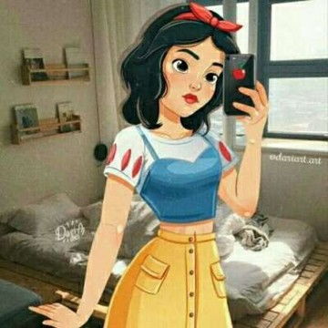 白雪公主头像高清图片迪士尼白雪公主微信头像