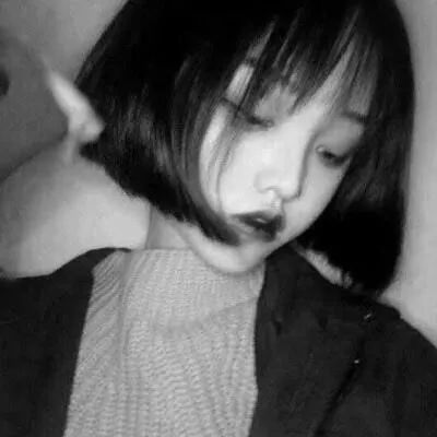黑白头像女生霸气伤感2020最新黑白头像女生大全