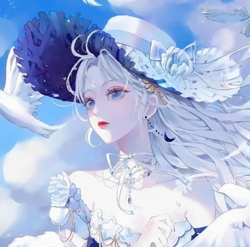 又仙又可爱的动漫女生头像