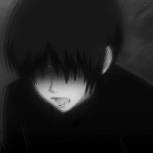 微丧黑白动漫男头