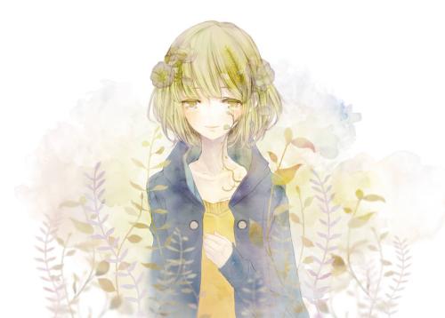 小清新手绘插画人们的心里总有个纯真的孩子